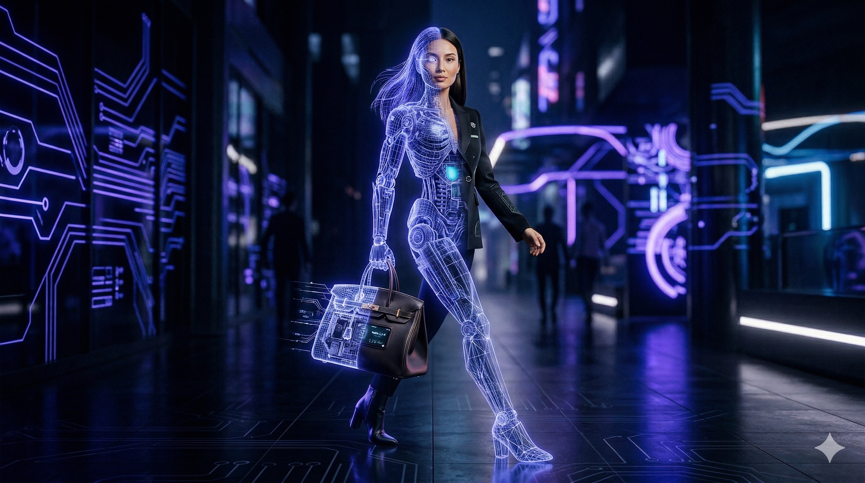 NyXaura smart bag with integrated protection technology and Italian design - homepage hero